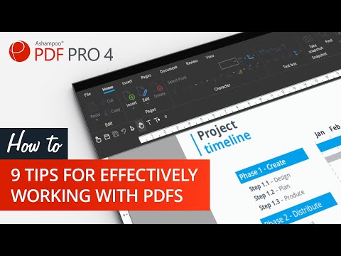 Ashampoo PDF Pro 4 - 9 tips for effectively working with PDFs