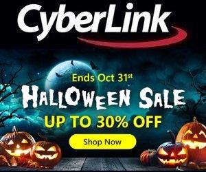 CyberLink Halloween Sale