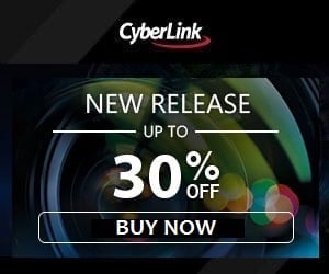 CyberLink New Release - 30% OFF