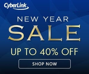 CyberLink Software New Year 2025 Sale