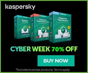 Kaspersky Cyber Week Sale