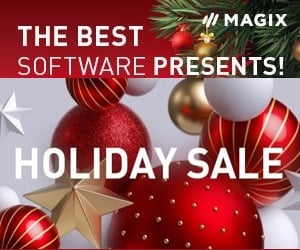 MAGIX Software Holiday Sale