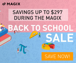 Magix Software Back To School Sale