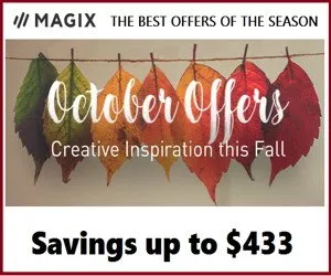 MAGIX Software October Sale