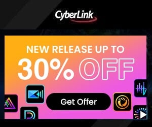 CyberLink New Release - 30% OFF