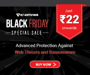 K7 Security Black Friday Sale