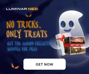 Luminar NEO Halloween Sale