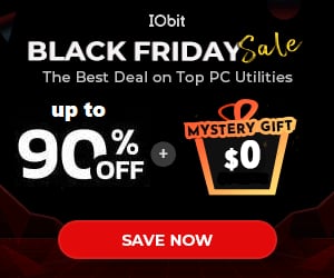 IObit Black Friday Sale + Gift