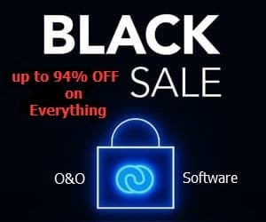 O&O Software Black Friday Sale