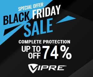 VIPRE Black Friday Sale