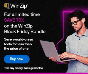 WinZip Black Friday Sale - 73% OFF