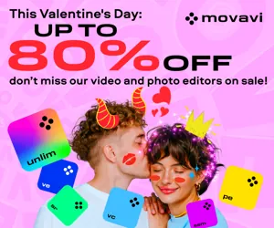 Movavi Valentine’s Day Sale