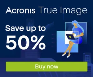 Acronis True Image - 50% OFF